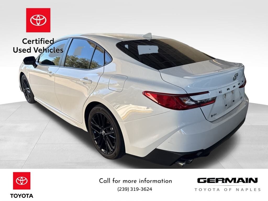 Certified 2025 Toyota Camry SE Sedan