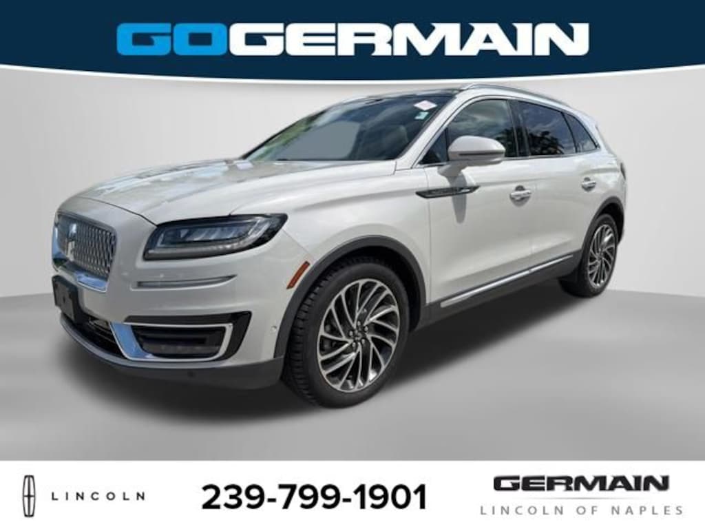 Certified 2020 Lincoln Nautilus Reserve SUV