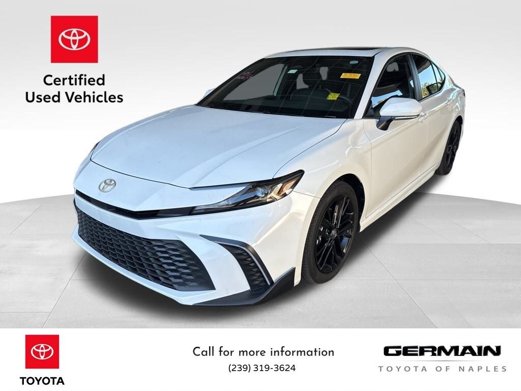 Certified 2025 Toyota Camry SE Sedan