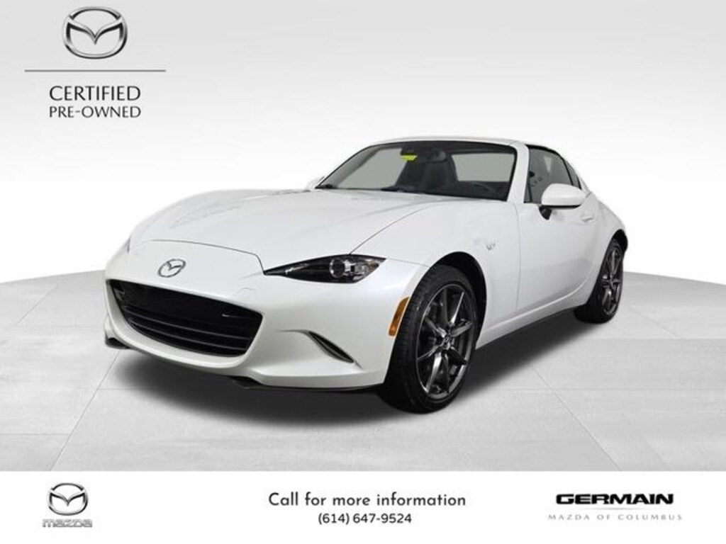 Certified 2022 Mazda Mazda MX-5 Miata RF Grand Touring Convertible