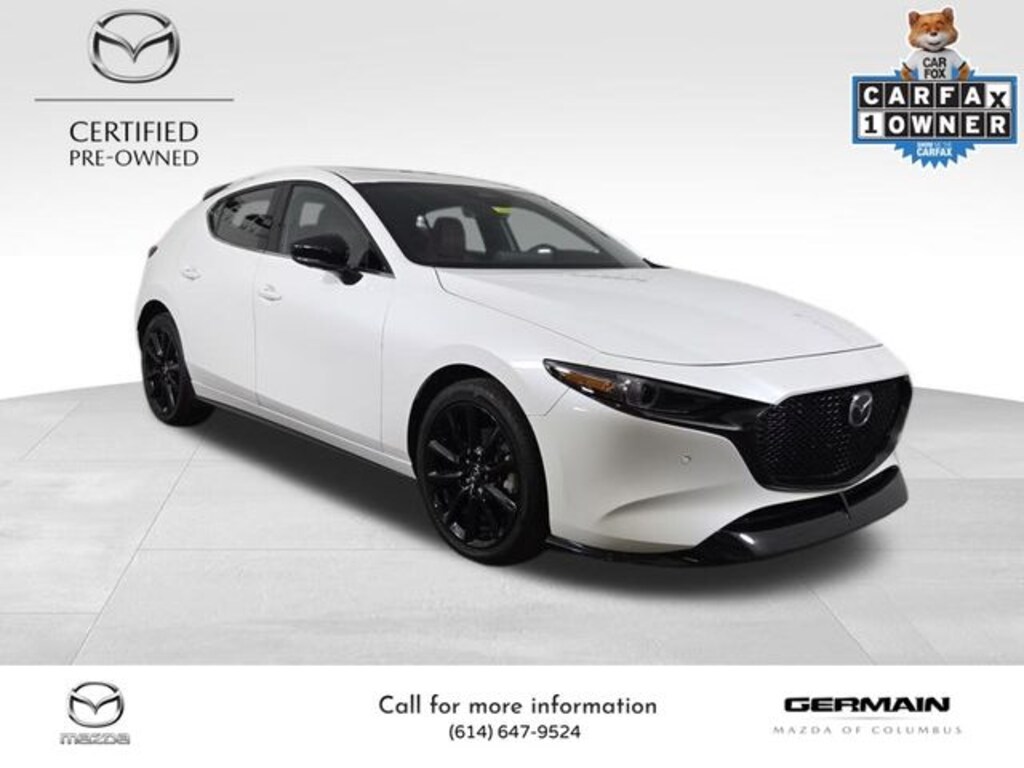 Certified 2025 Mazda Mazda3 Hatchback 2.5 Turbo Premium Plus Package Hatchback