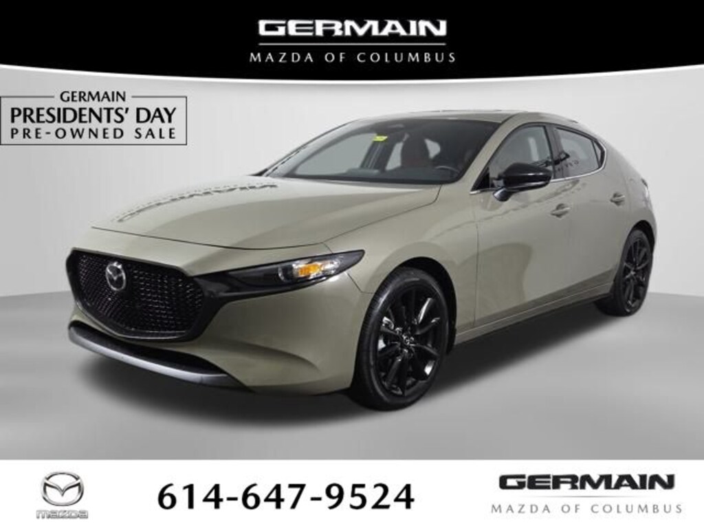 Certified 2025 Mazda Mazda3 Hatchback 2.5 Carbon Turbo Hatchback