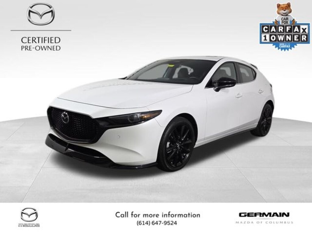 Certified 2025 Mazda Mazda3 Hatchback 2.5 Turbo Premium Plus Package Hatchback