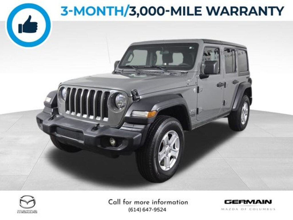 Used 2019 Jeep Wrangler Unlimited Sport 4x4 SUV