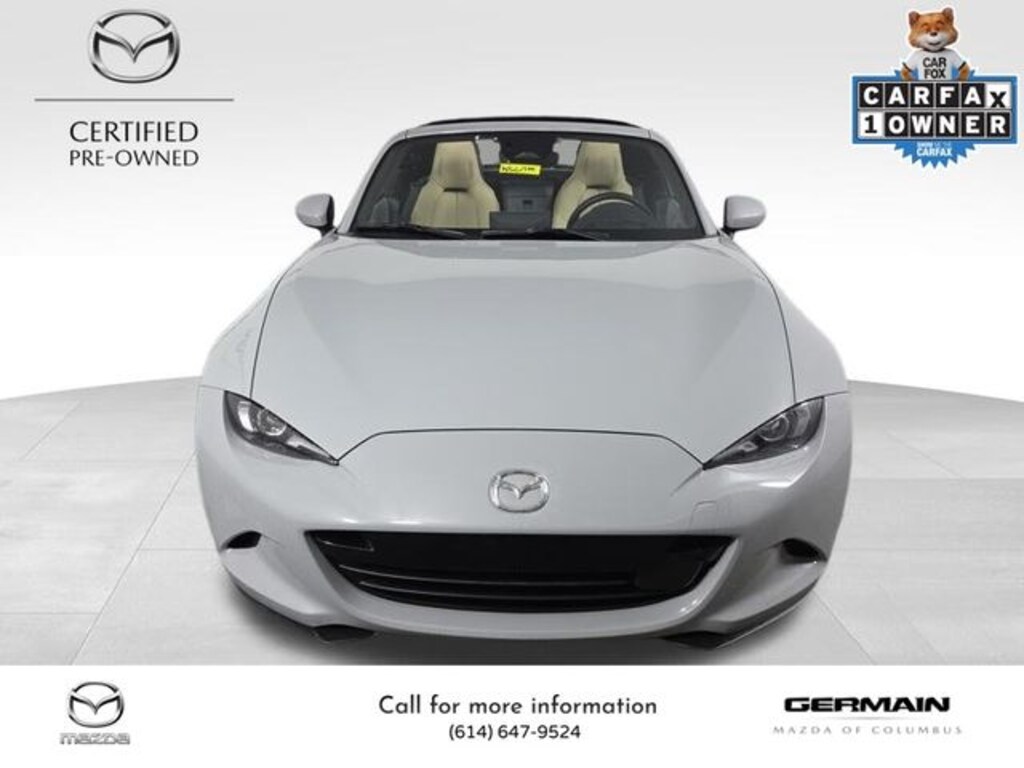 Certified 2024 Mazda MX-5 Miata RF Grand Touring Convertible