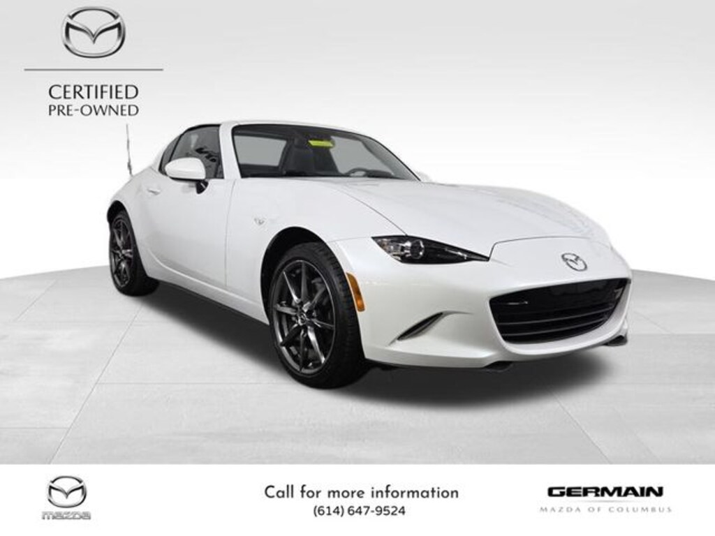 Certified 2022 Mazda Mazda MX-5 Miata RF Grand Touring Convertible