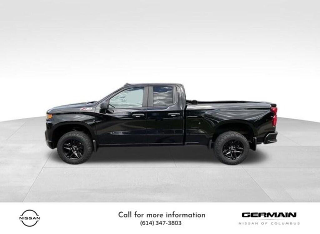 Used 2019 Chevrolet Silverado 1500 Silverado Custom Trail Boss Truck Double Cab