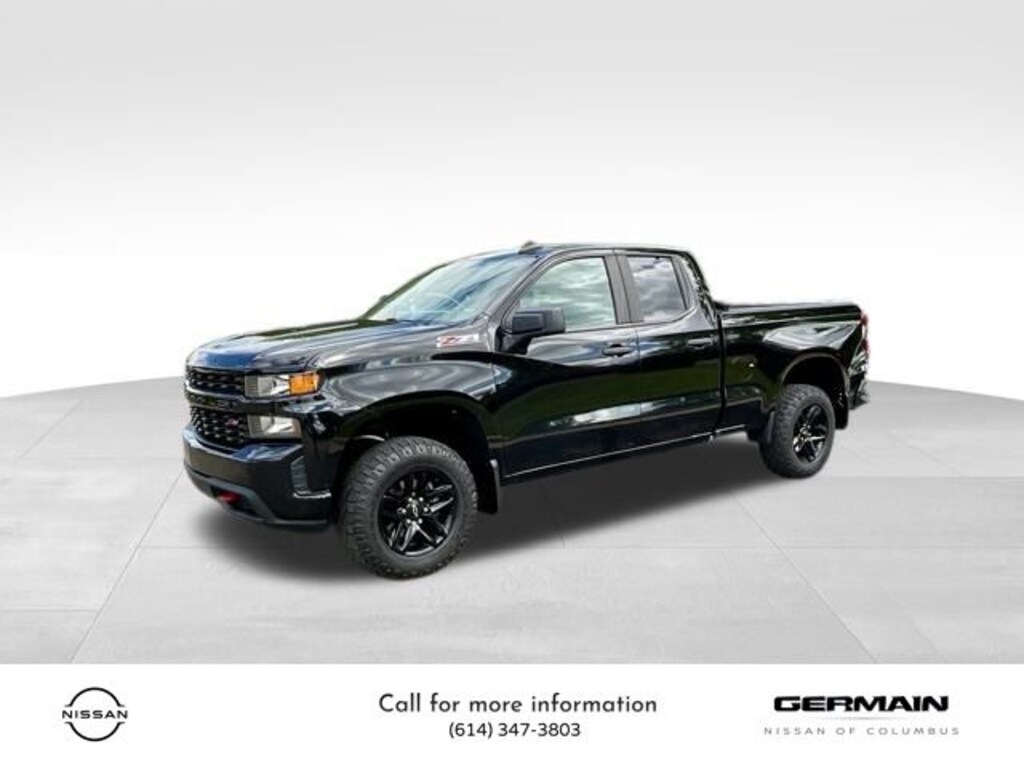 Used 2019 Chevrolet Silverado 1500 Silverado Custom Trail Boss Truck Double Cab