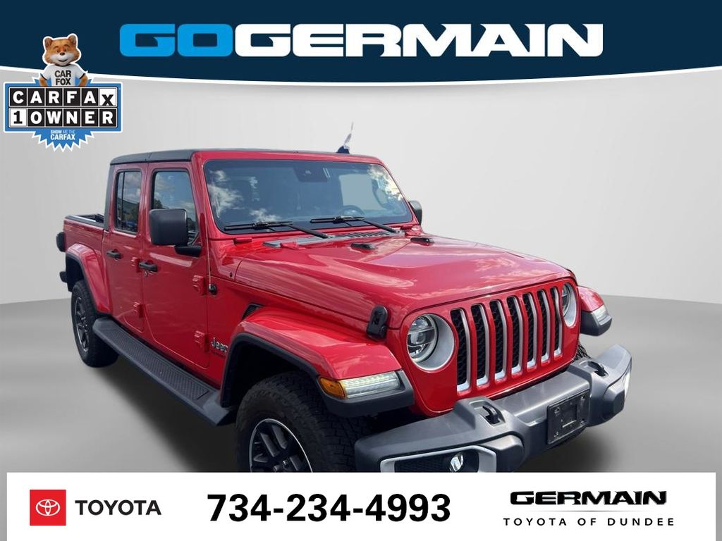 Used 2020 Jeep Gladiator Overland Truck Crew Cab