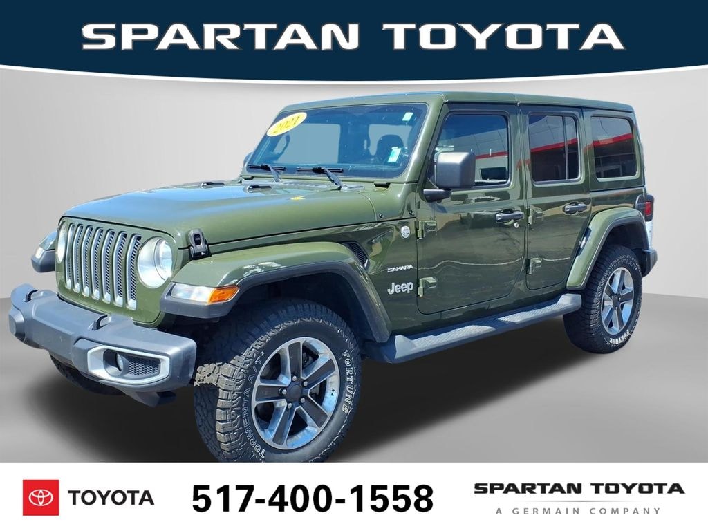 Used 2021 Jeep Wrangler Unlimited Sahara SUV