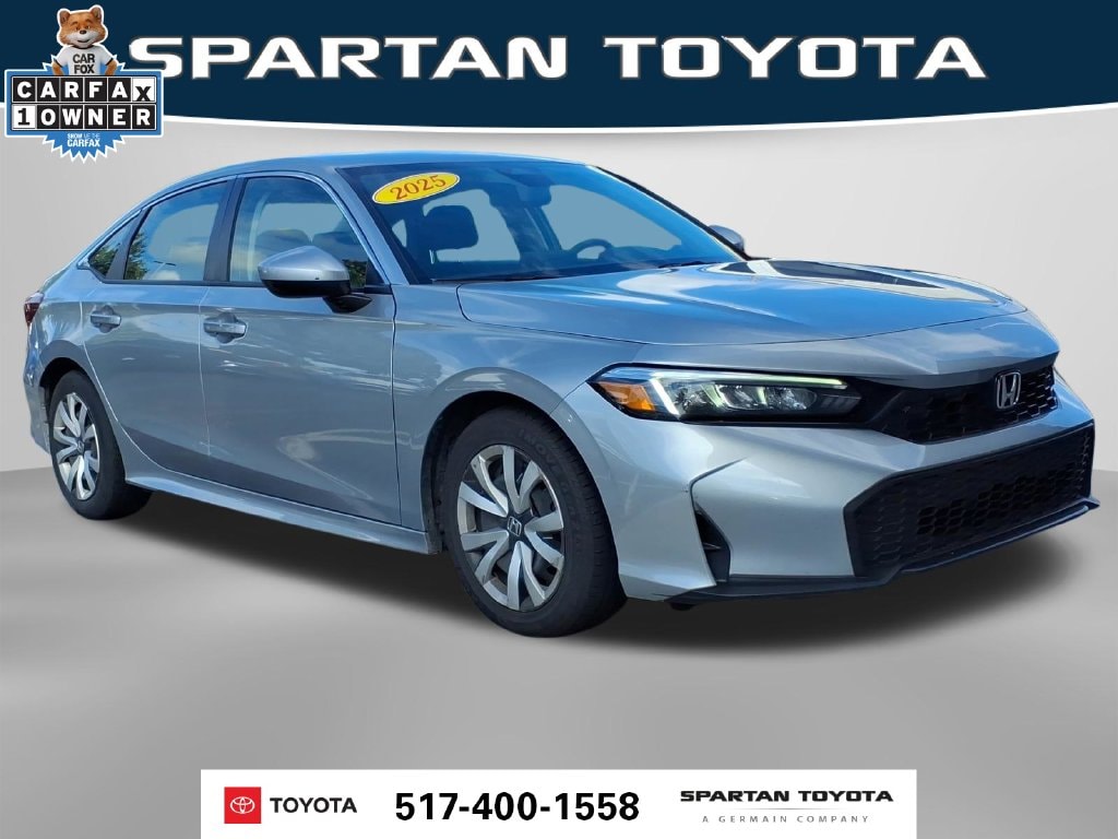 Used 2025 Honda Civic LX Sedan