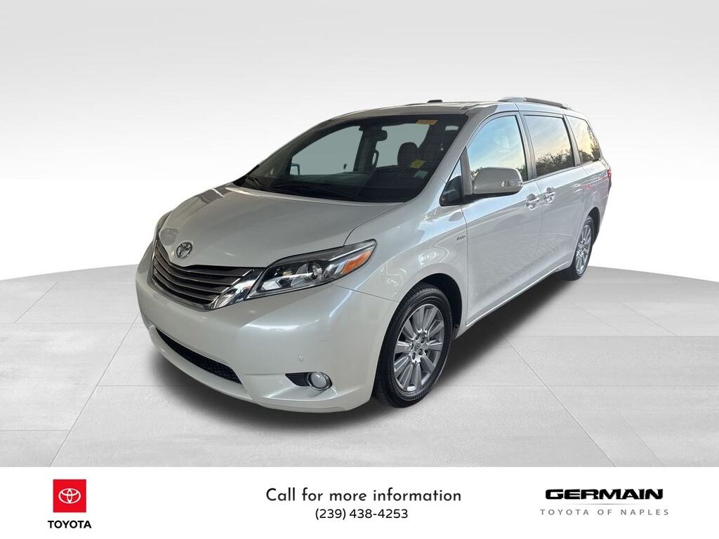 Used 2017 Toyota Sienna Limited Premium 7 Passenger Van