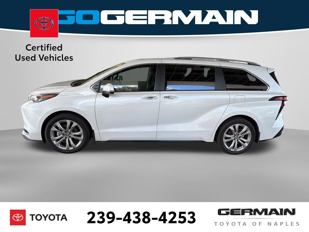 Certified 2024 Toyota Sienna Platinum 7 Passenger Van Passenger Van