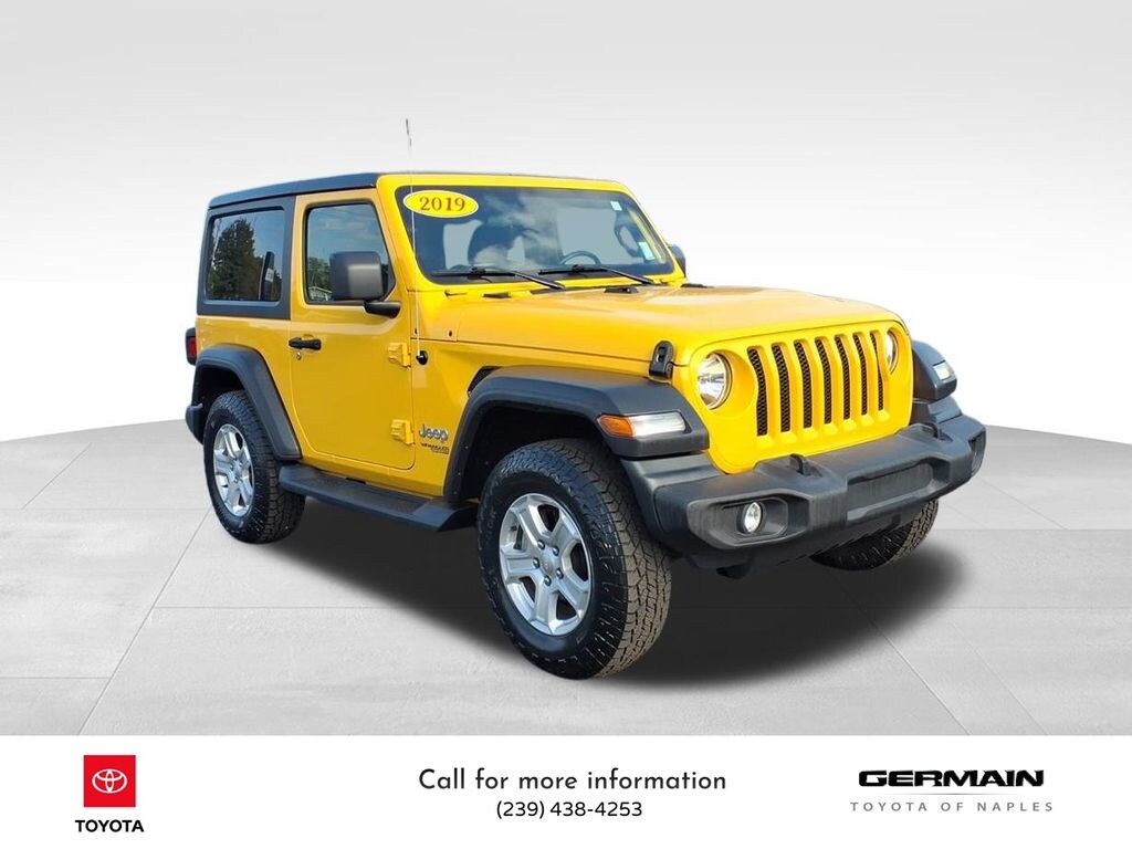 Used 2019 Jeep Wrangler Sport 4x4 SUV