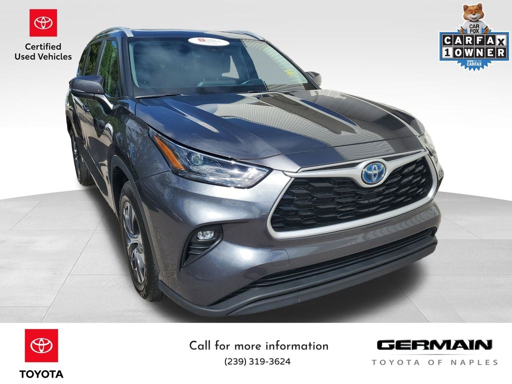 Certified 2024 Toyota Highlander Hybrid XLE SUV