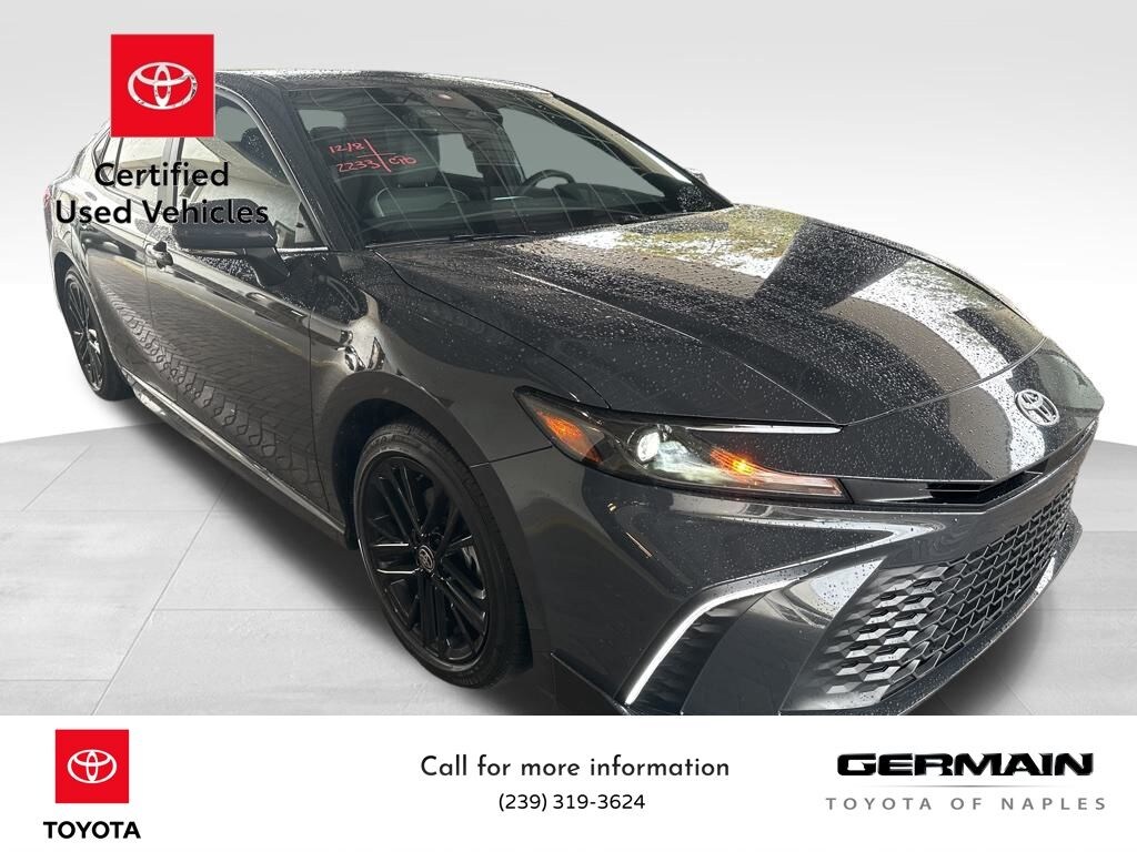 Certified 2025 Toyota Camry SE Sedan