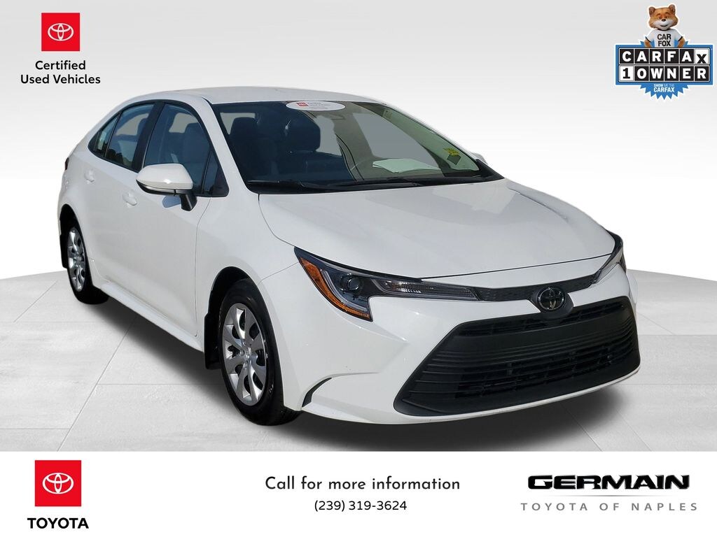 Certified 2025 Toyota Corolla LE Sedan