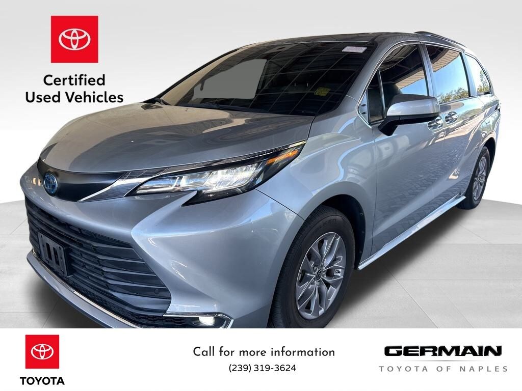 Certified 2022 Toyota Sienna XLE Van Passenger Van