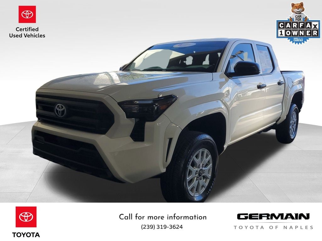 Certified 2024 Toyota Tacoma SR Truck Double Cab