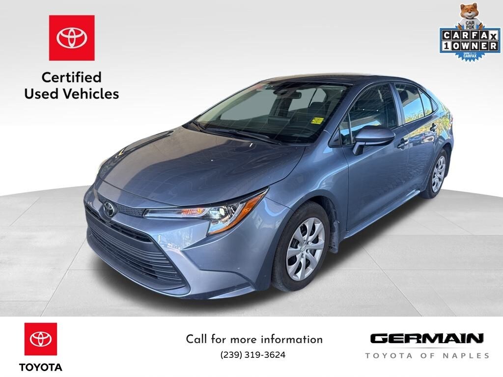 Certified 2024 Toyota Corolla LE Sedan