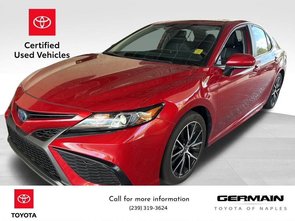 Certified 2024 Toyota Camry Hybrid SE Sedan