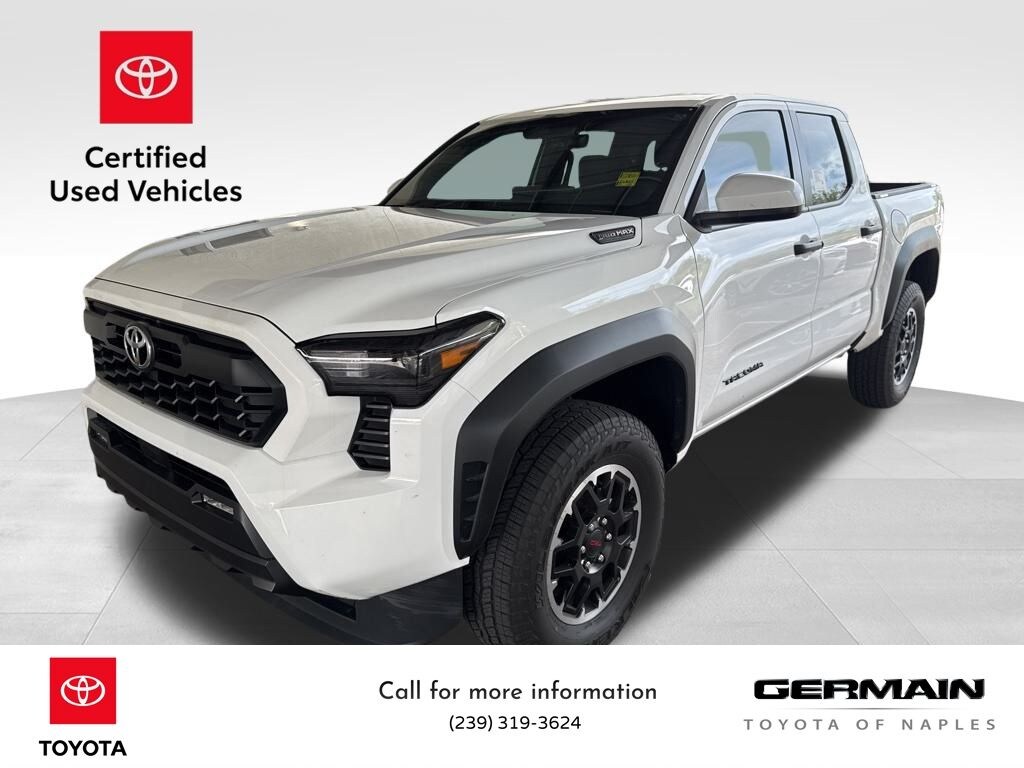 Certified 2025 Toyota Tacoma i-FORCE MAX TRD Off Road Truck Double Cab