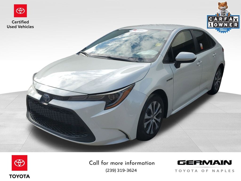 Certified 2020 Toyota Corolla Hybrid LE Sedan