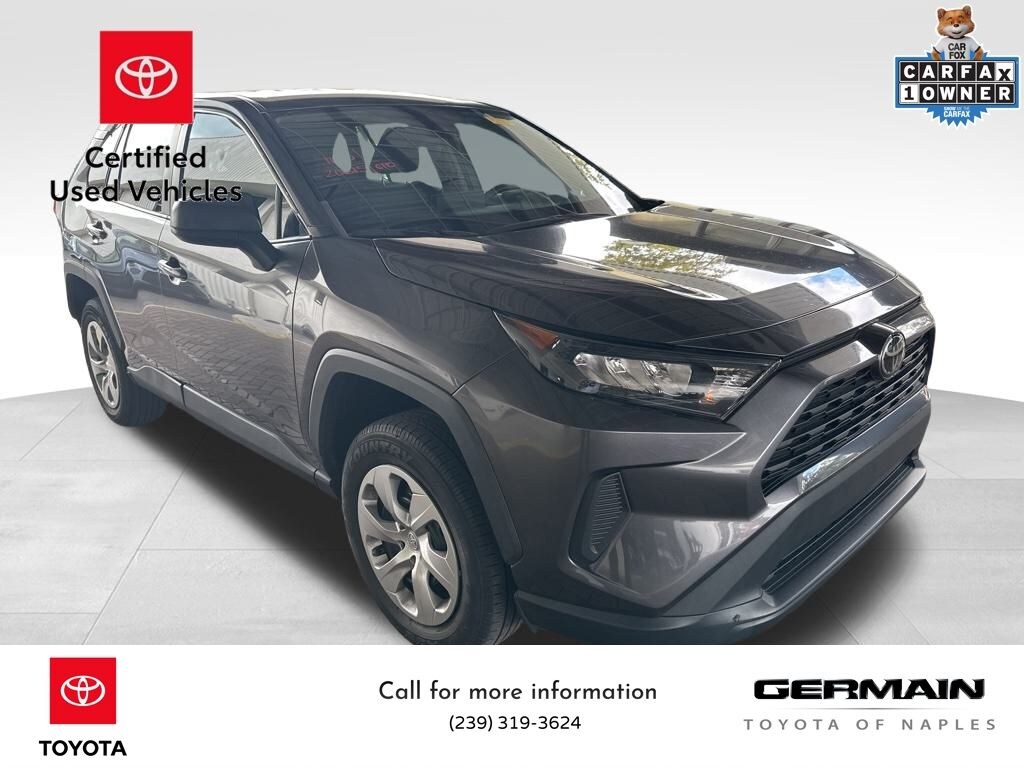 Certified 2022 Toyota RAV4 LE SUV