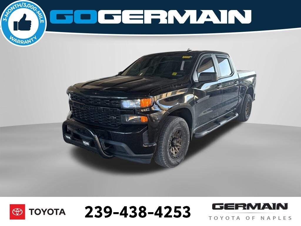 Used 2021 Chevrolet Silverado 1500 Custom Truck Crew Cab