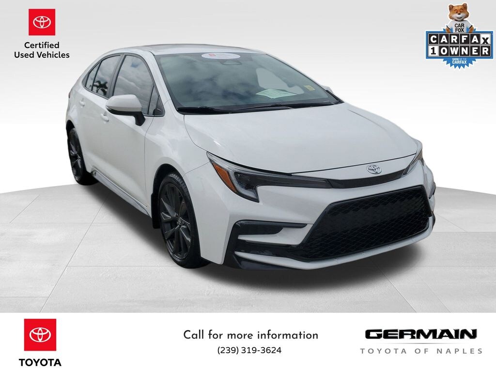 Certified 2024 Toyota Corolla SE Sedan