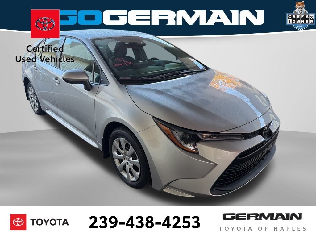 Certified 2025 Toyota Corolla LE Sedan