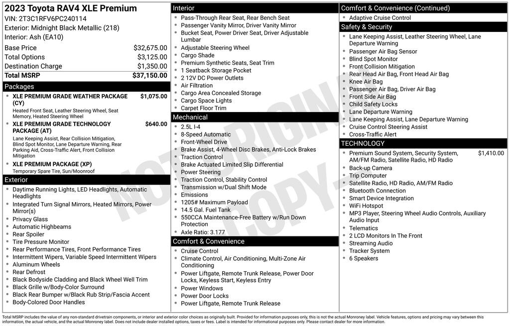 Certified 2023 Toyota RAV4 XLE Premium SUV