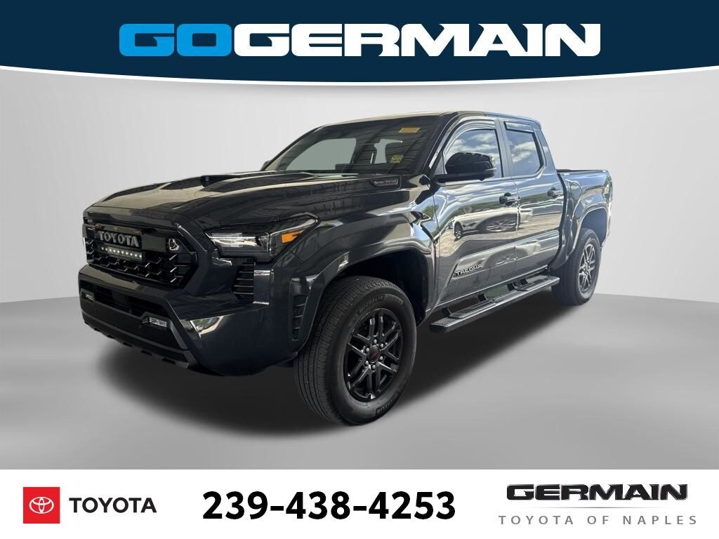 Certified 2024 Toyota Tacoma i-FORCE MAX TRD Sport Truck Double Cab
