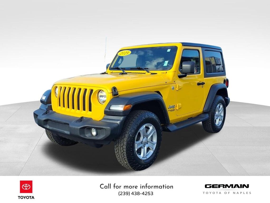 Used 2019 Jeep Wrangler Sport 4x4 SUV