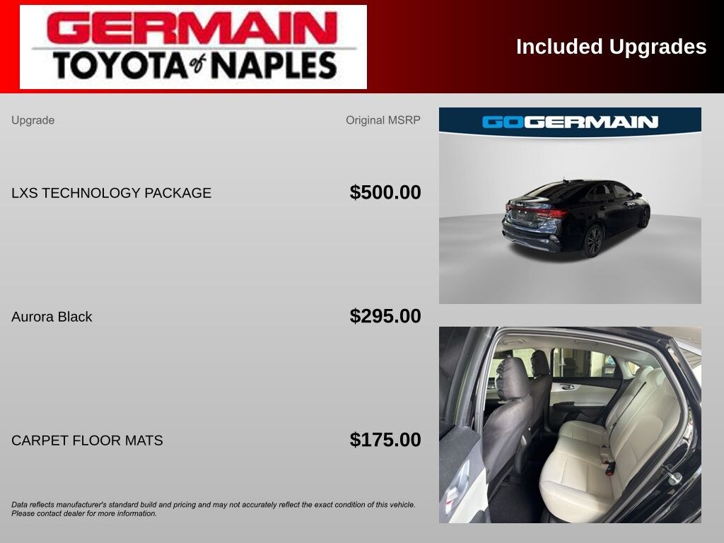 Used 2023 Kia Forte LXS Sedan