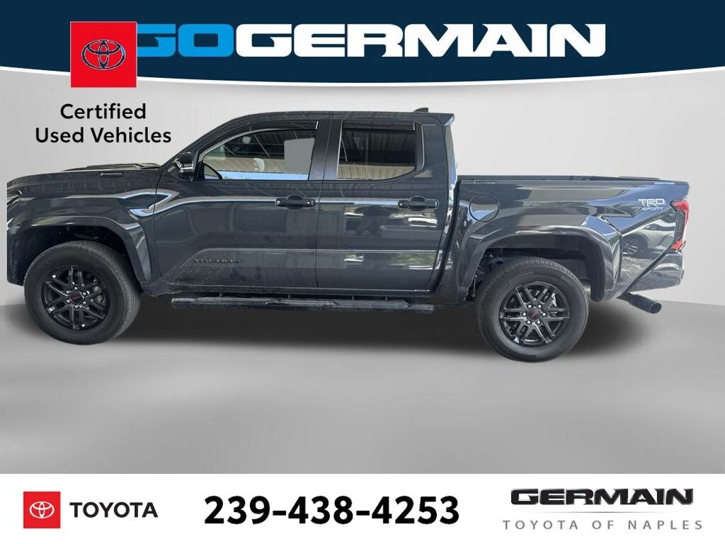 Certified 2024 Toyota Tacoma i-FORCE MAX TRD Sport Truck Double Cab