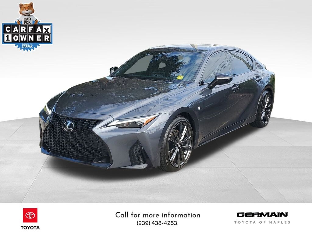 Used 2025 Lexus IS 350 F SPORT Sedan
