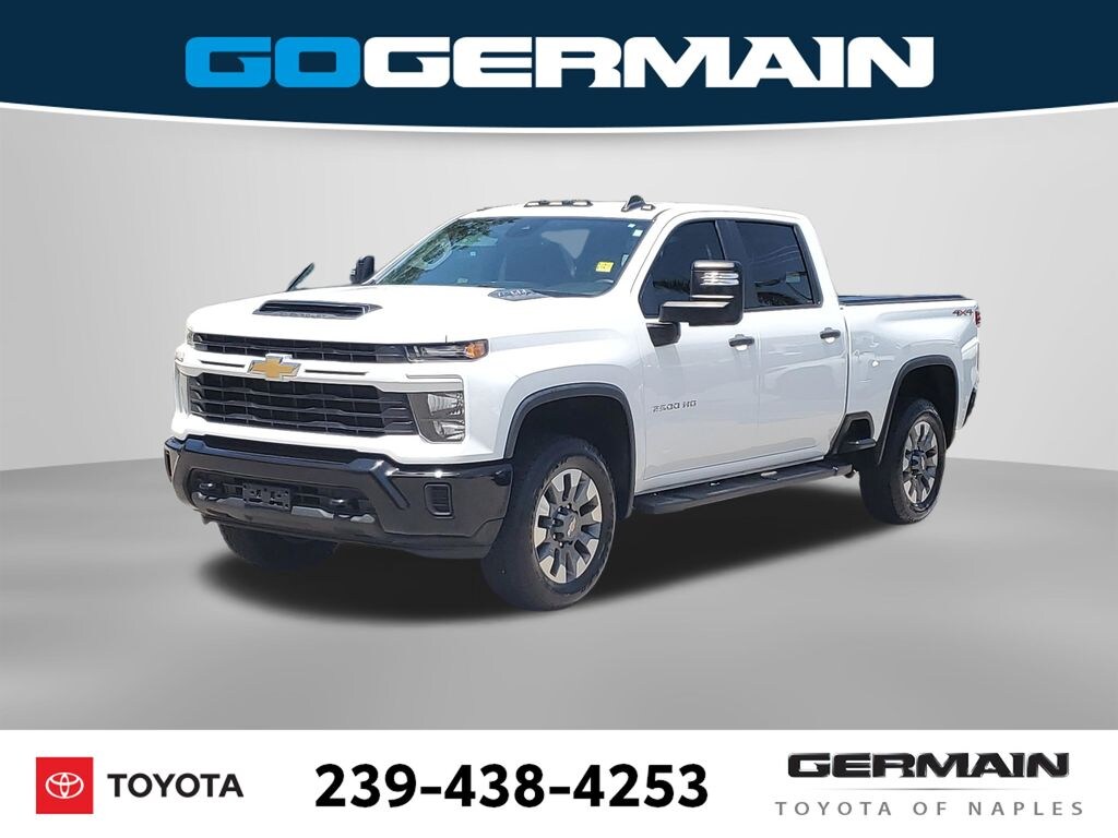 Used 2024 Chevrolet Silverado 2500 HD Custom Truck Crew Cab