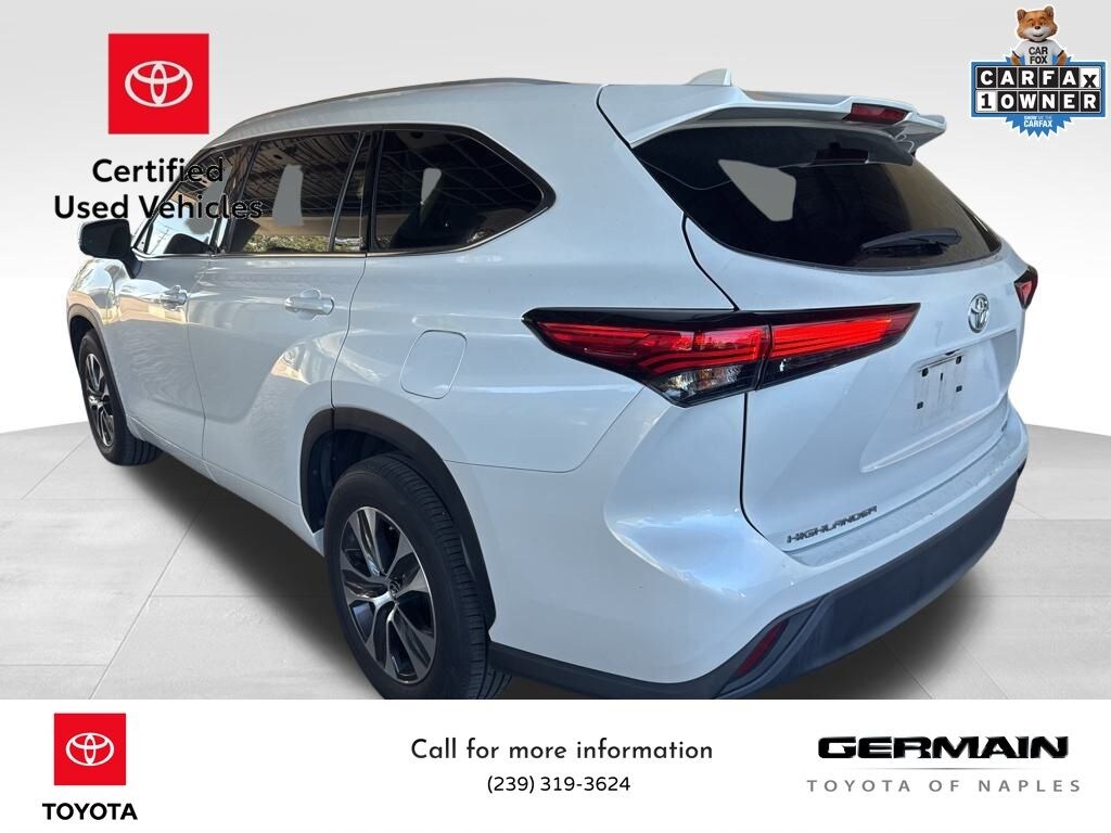 Certified 2022 Toyota Highlander XLE SUV
