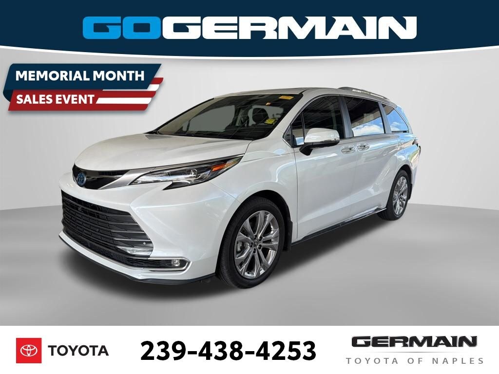 Certified 2024 Toyota Sienna Platinum 7 Passenger Van Passenger Van