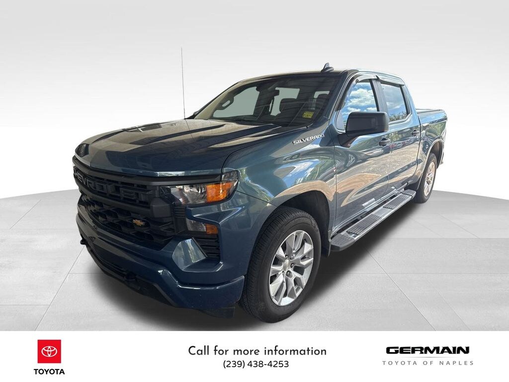 Used 2024 Chevrolet Silverado 1500 Custom Truck Crew Cab
