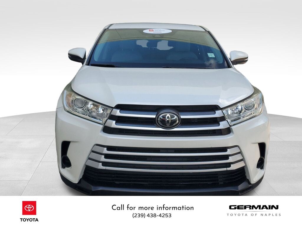 Certified 2019 Toyota Highlander LE I4 SUV