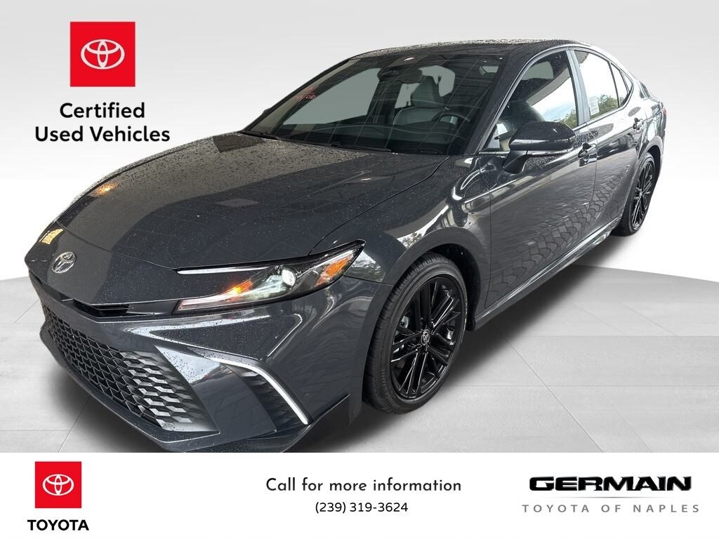 Certified 2025 Toyota Camry SE Sedan