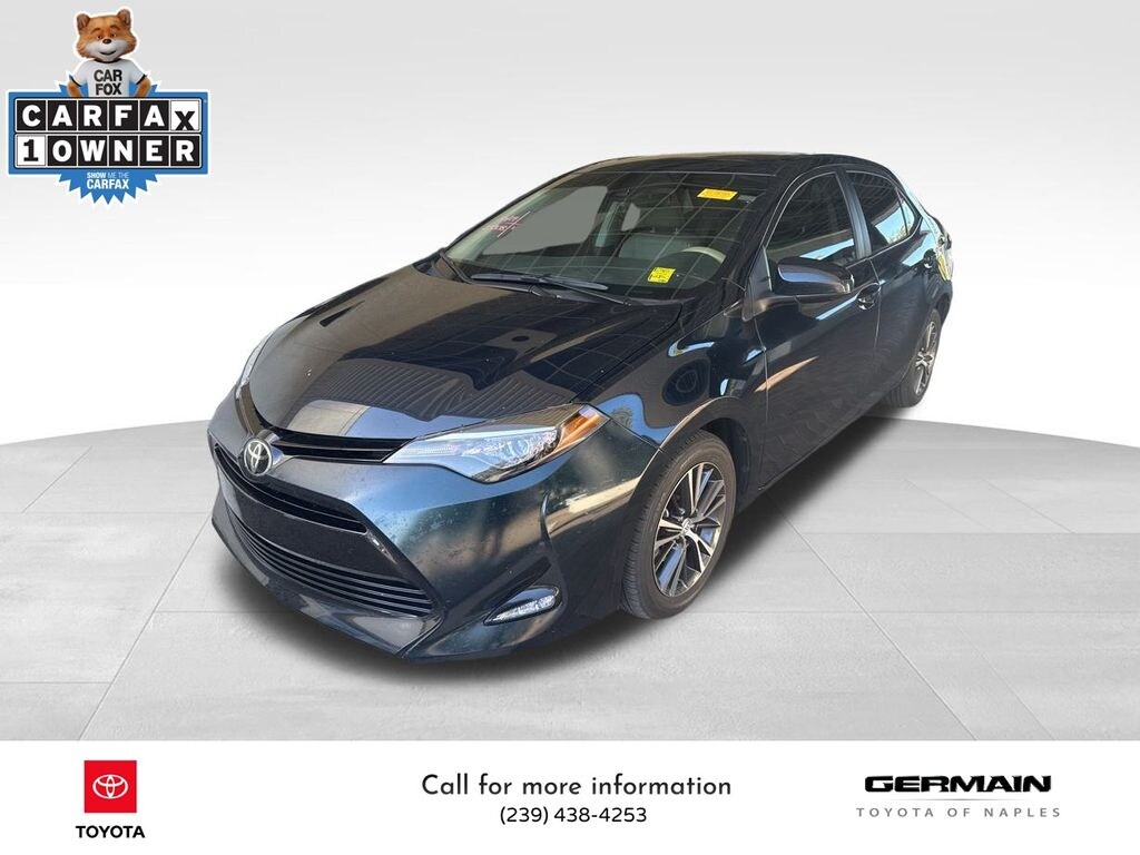 Certified 2017 Toyota Corolla  Sedan