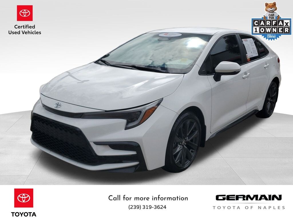 Certified 2024 Toyota Corolla SE Sedan