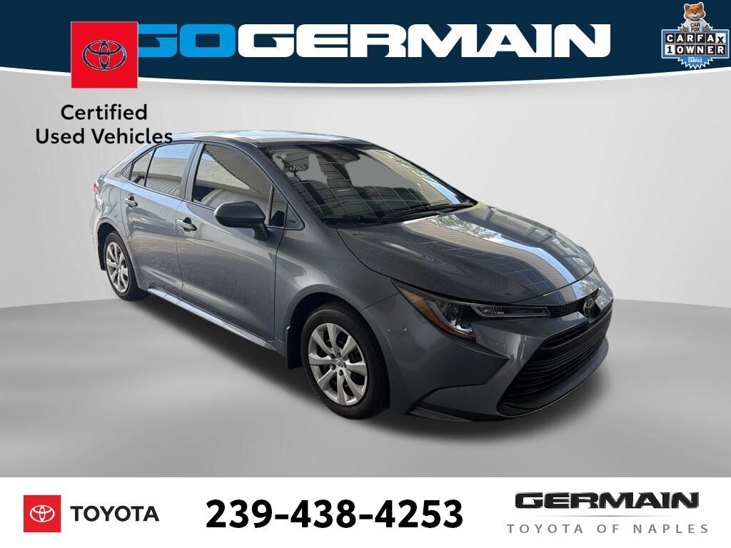 Certified 2026 Toyota Corolla LE Sedan