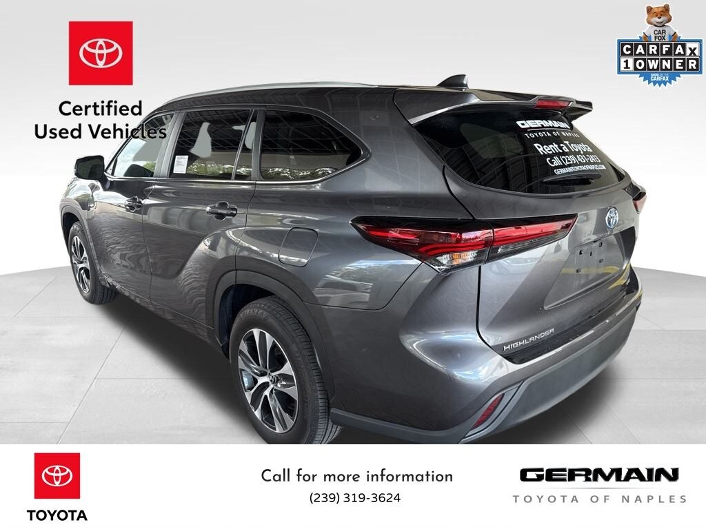 Certified 2024 Toyota Highlander Hybrid XLE SUV