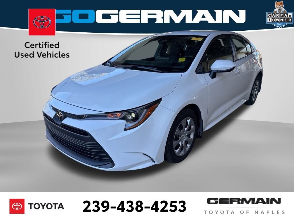 Certified 2025 Toyota Corolla LE Sedan