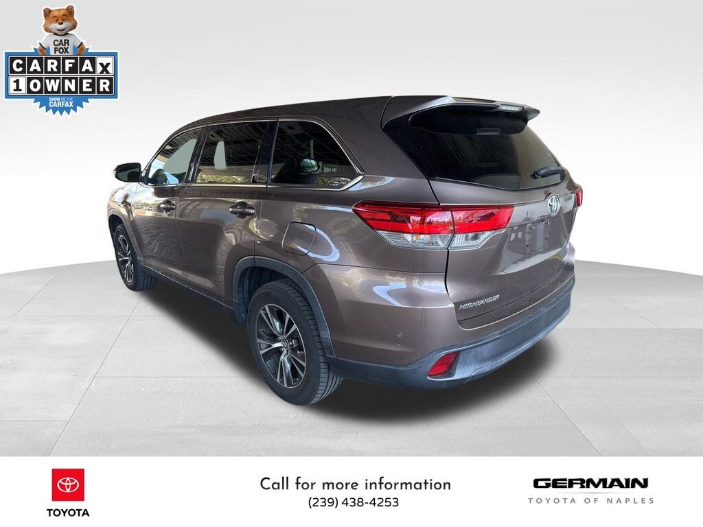 Certified 2019 Toyota Highlander LE I4 SUV
