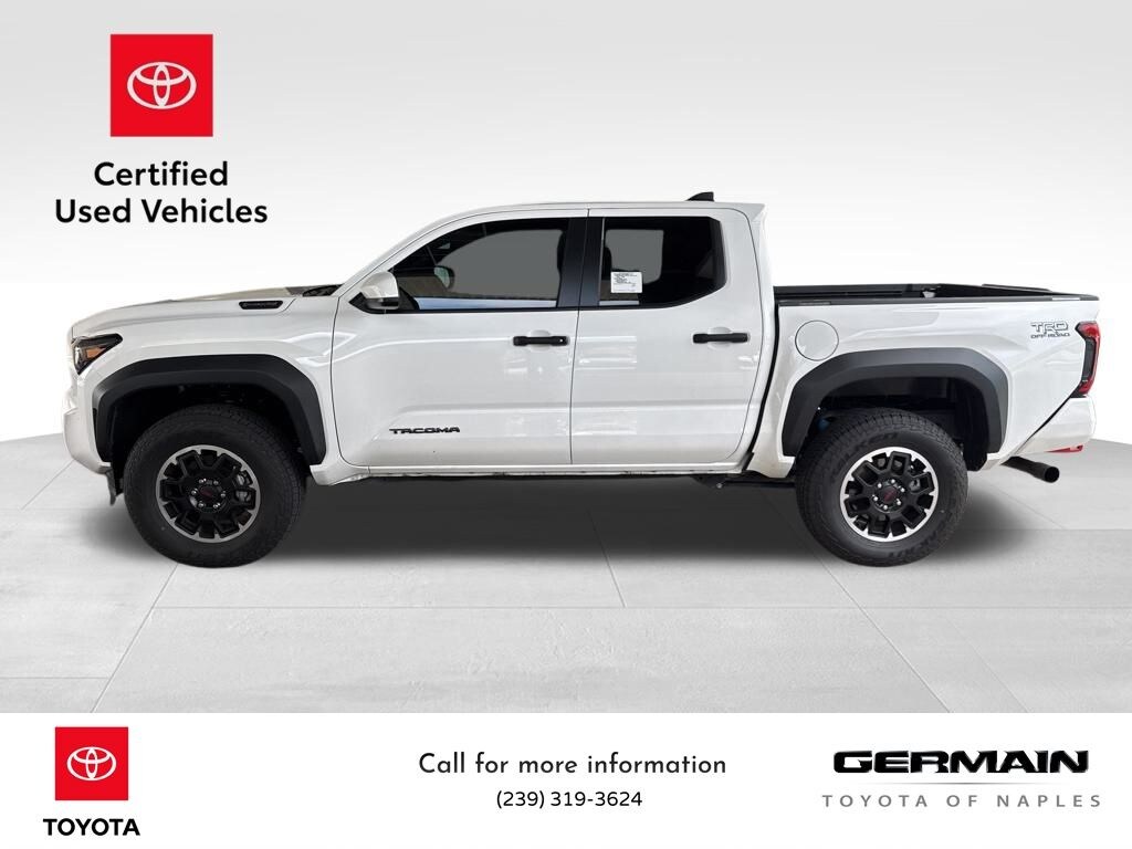Certified 2025 Toyota Tacoma i-FORCE MAX TRD Off Road Truck Double Cab